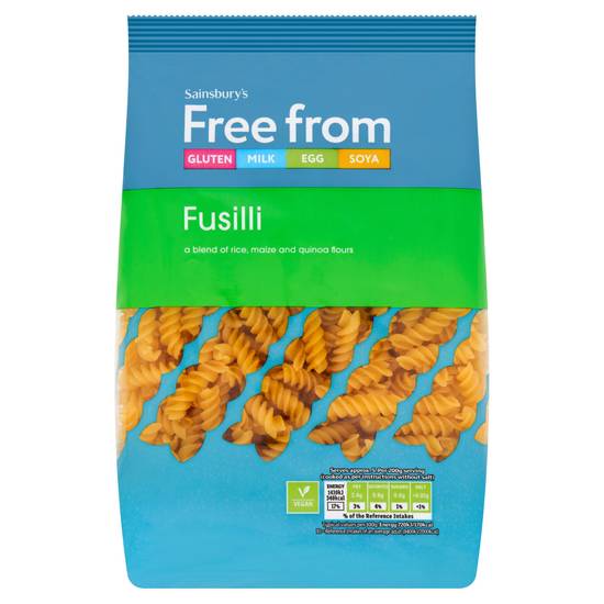 Sainsbury's Deliciously Free From Fusilli pasta 500g