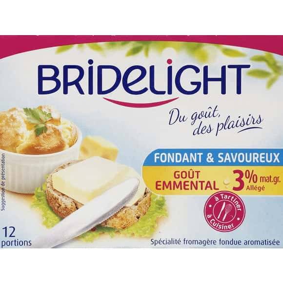 BRIDELIGHT - Fromage extra léger à tartiner saveur emmental (12)