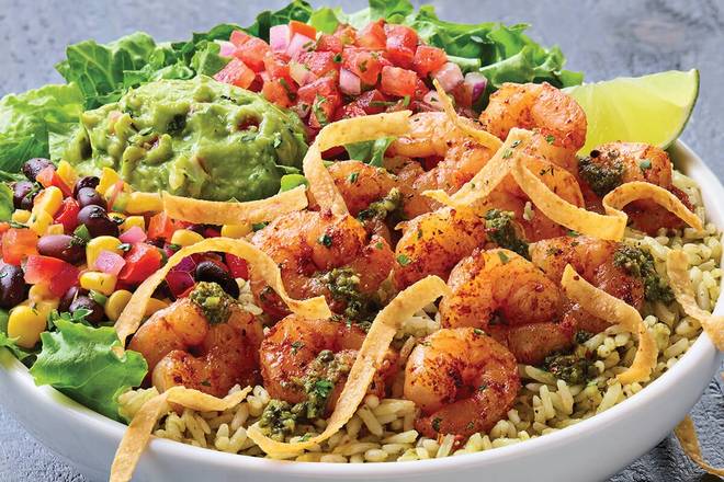 Tex-Mex Shrimp Bowl