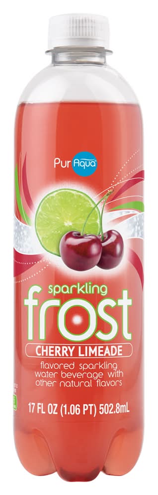 PurAqua Sparkling Frost Water, Cherry Limeade (17 fl oz)