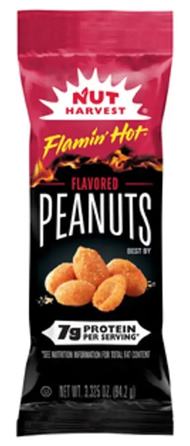 Nut Harvest Flamin Hot Flavored Peanuts