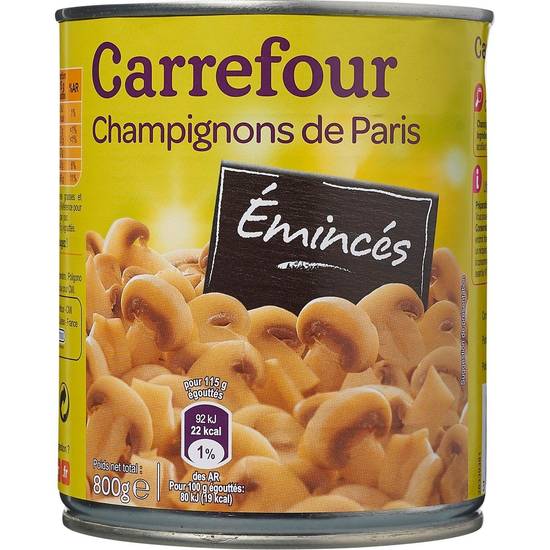 Carrefour Classic' - Champignons de Paris émincés