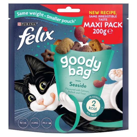 Purina Felix Goody Bag Seaside Maxi pack Cat Treats (200g)