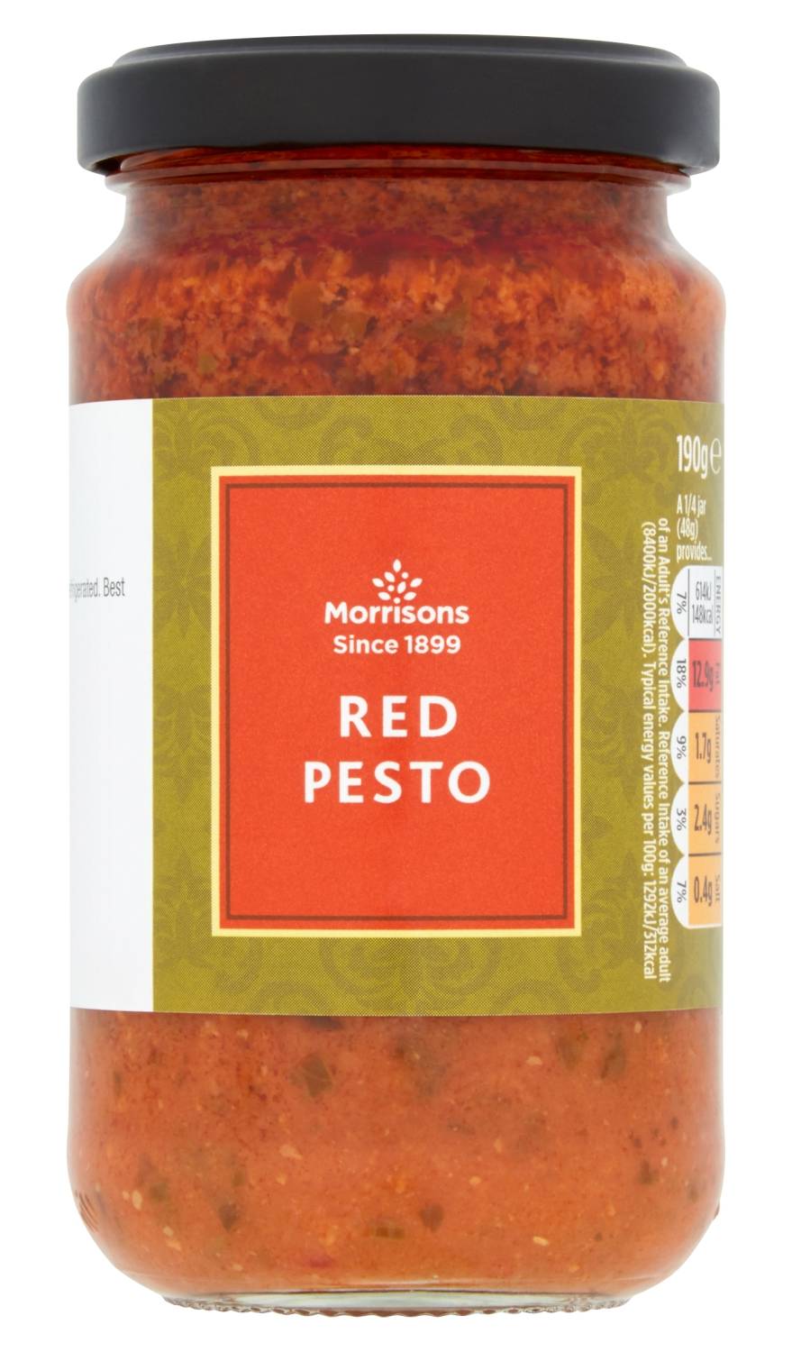 Morrisons Red Pesto 190G