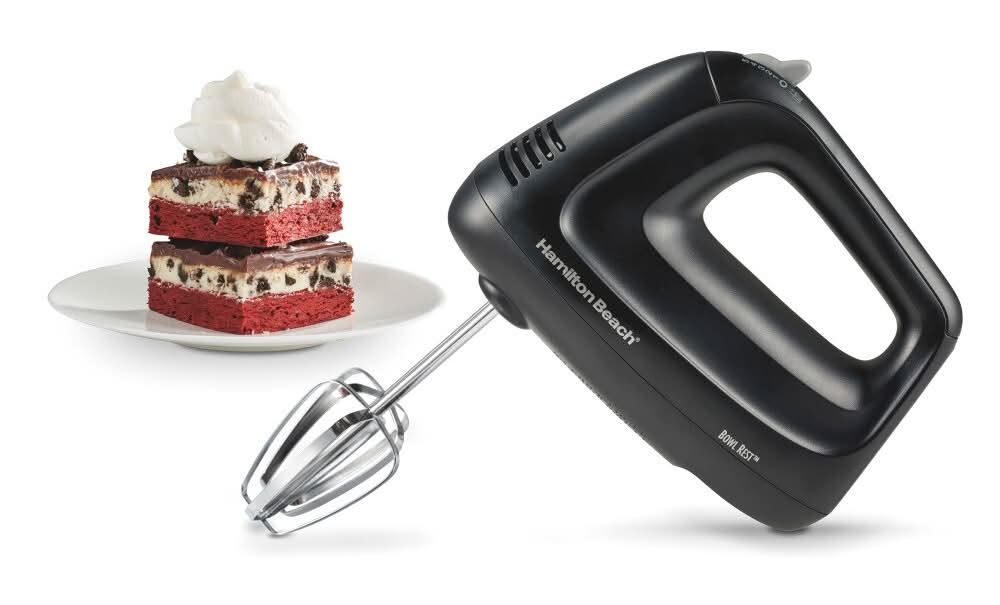 Hamilton Beach Kitchen Collection 5 Speed Hand Mixer 62410kc, Black