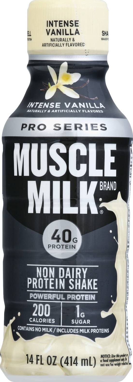 Muscle Milk Pro Intense Protein Shake (14 fl oz) (vanilla)