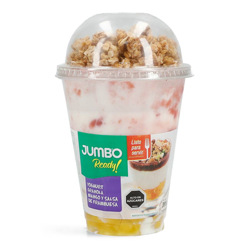 Cuisine & co yogurth + granola mango frambuesa