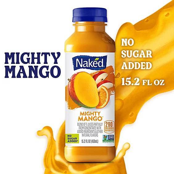 Naked Mighty Mango No Sugar Added (15.2 Fl oz)