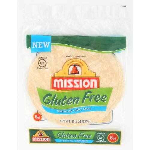 Mission Gluten Free Soft Taco Tortillas 8 Count