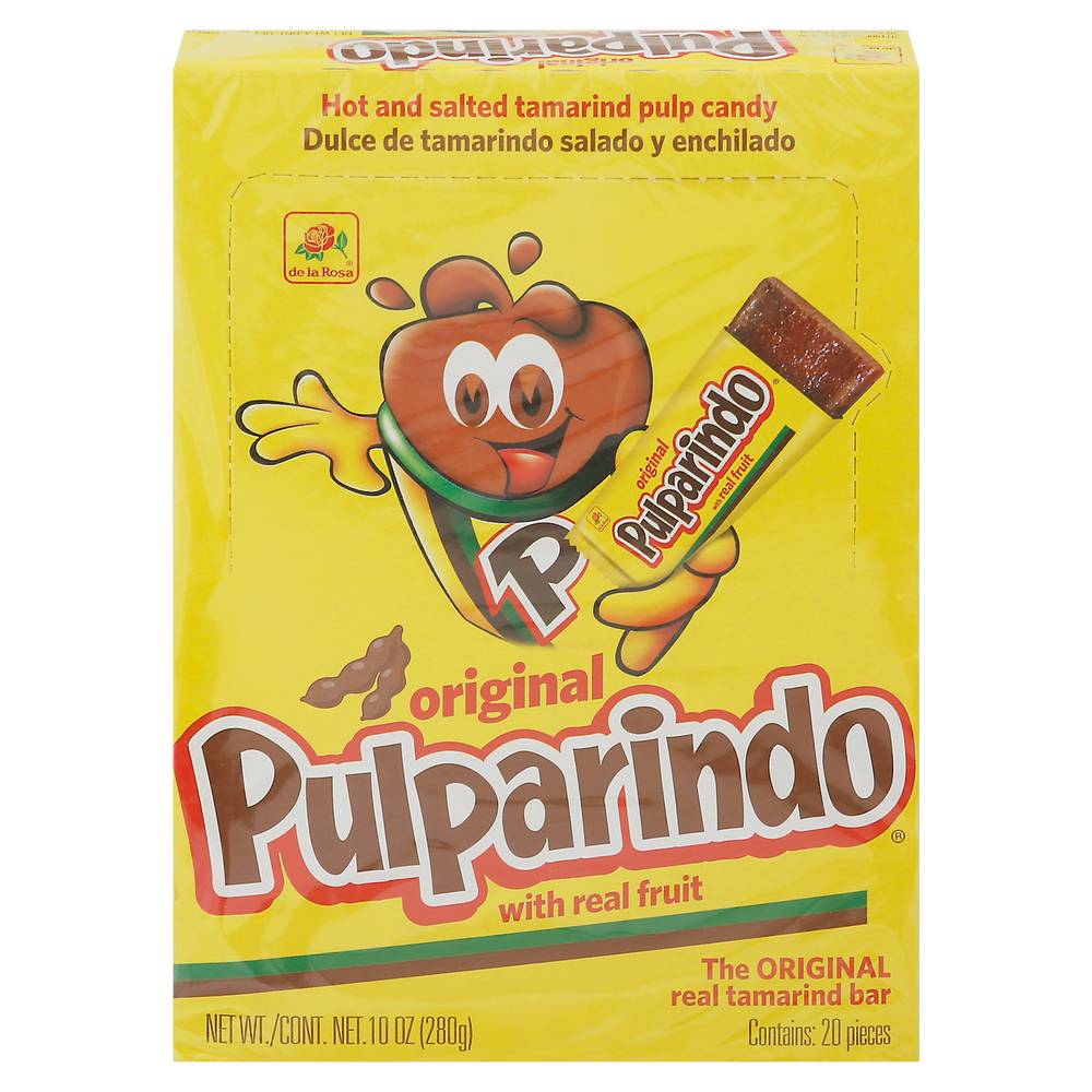 Pulparindo Original Hot & Salted Tamarind Pulp Candy (10 oz)