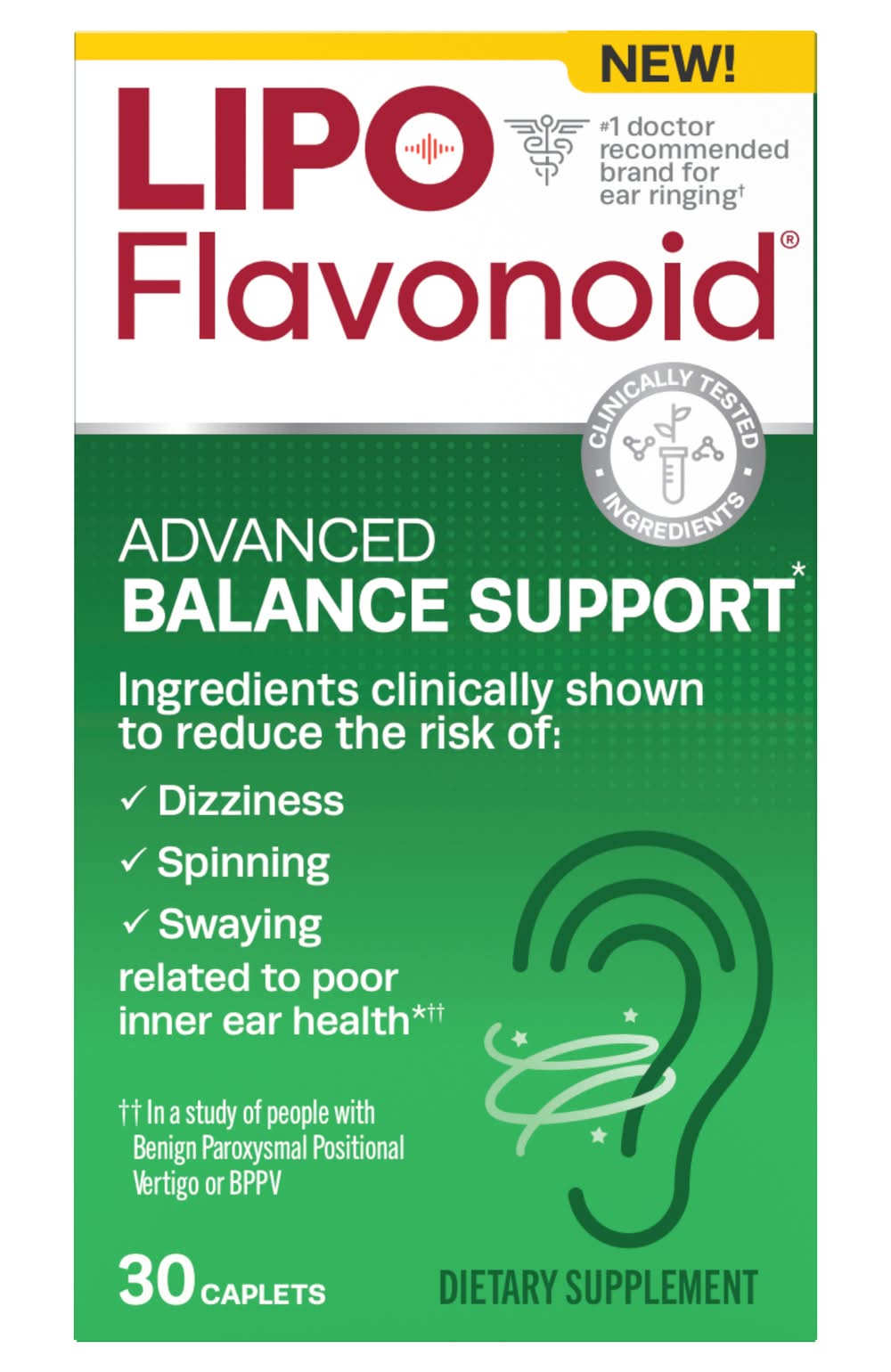 Lipo Flavonoid Advanced Balance Support Caplets (30 ct)