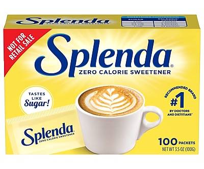 Splenda Artificial Sweetener Packets, 100/Box (HFP20002)
