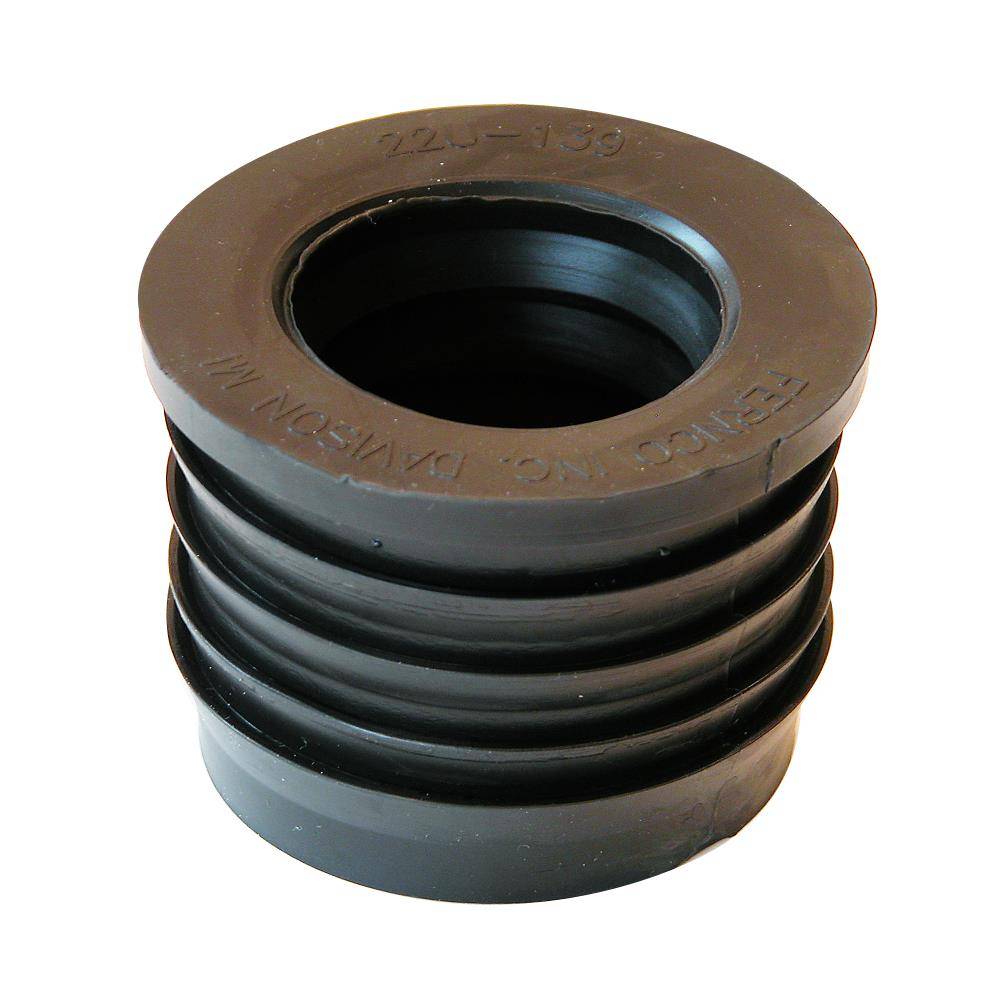 Fernco 2-in. x 1.89-in. Compression Seal PVC Donut - Flexible DWV Connection - IAPMO Classified, CSA Approved | P22U-139