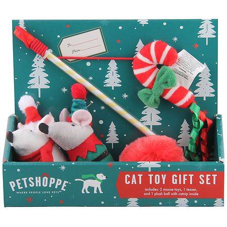 PetShoppe Holiday Cat Toy Gift Set - 1.0 set