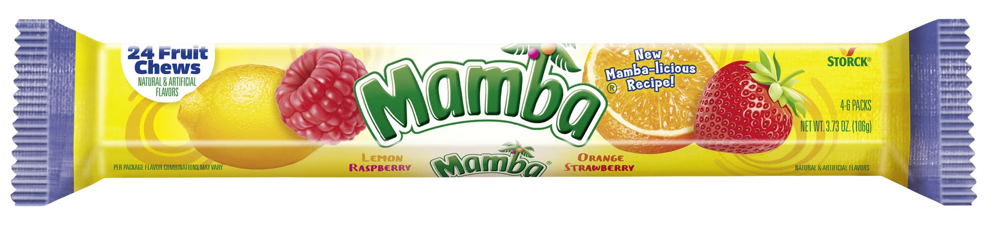 Mamba® Fruit Chews 24-Count Share Size