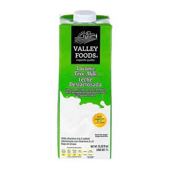 Valley Foods leche deslactosada (1 L)