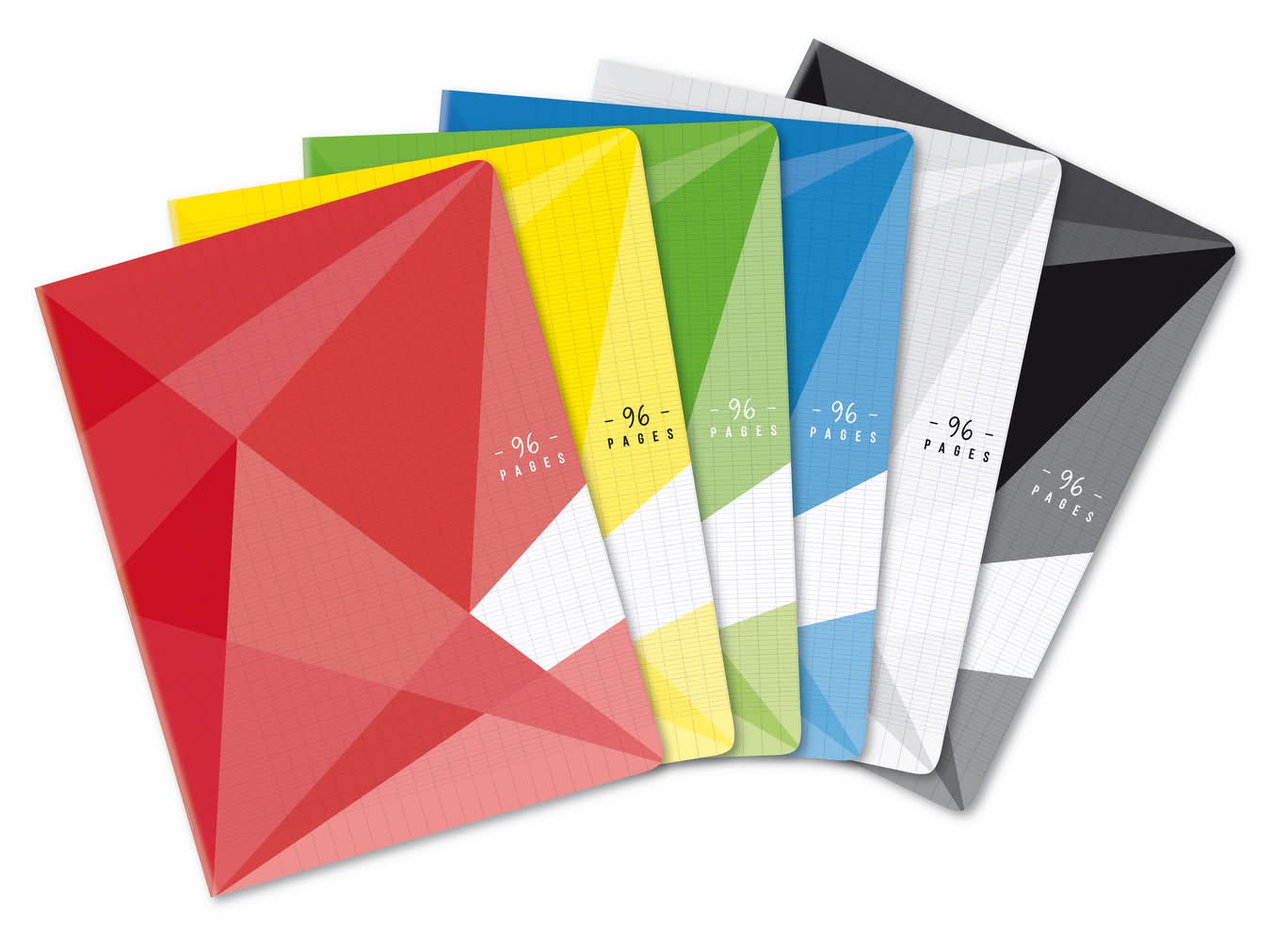 Carrefour - Cahier seyes polypro 96 pages (386g)