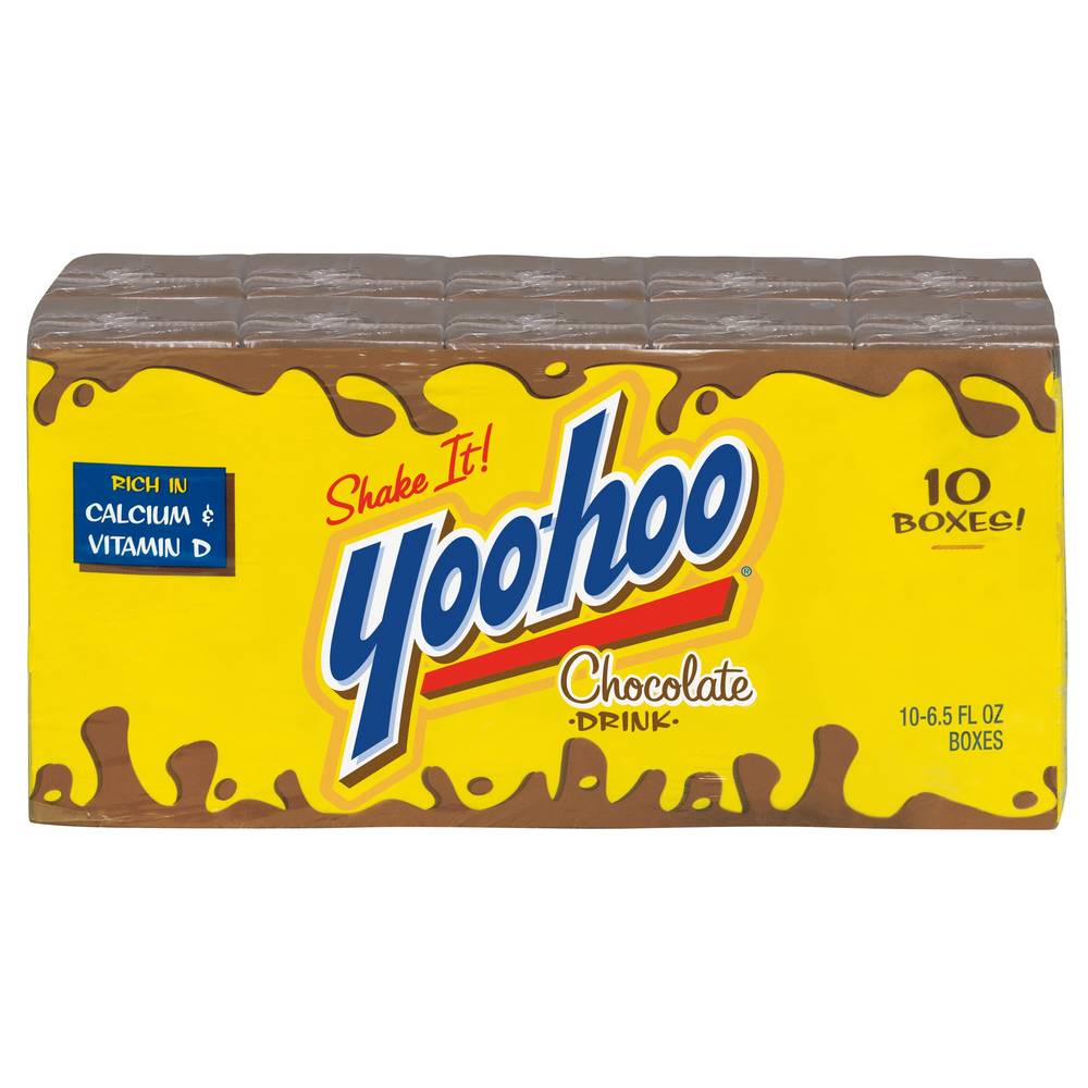 Yoo-Hoo Chocolate Drink, 10 Ct, 6.5 Oz