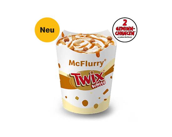 McFlurry® Original TWIX® White Karamell-Sauce