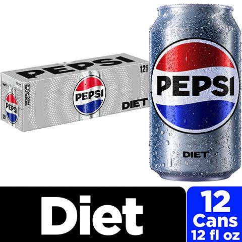 Diet Pepsi Fridge Mate 12 Pack 12oz Can