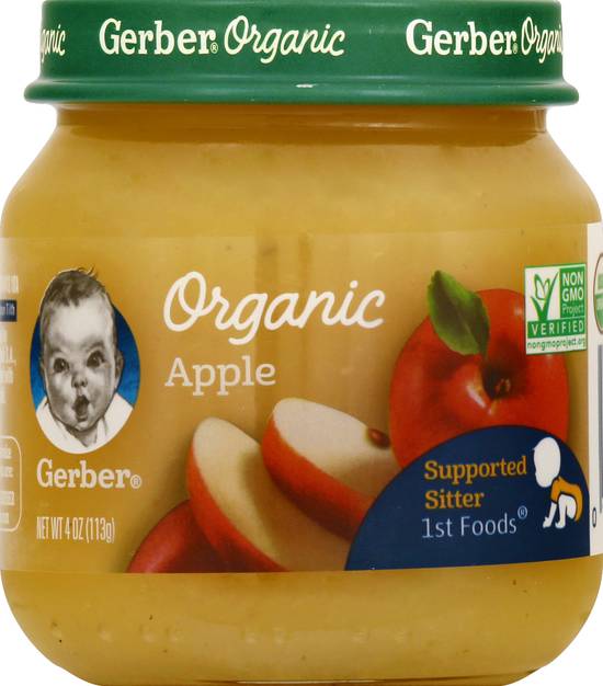 Gerber 1st Foods Organic Apple Baby Food