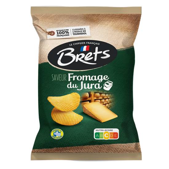Bret's - Chips de pommes de terre ondulées saveur fromage
