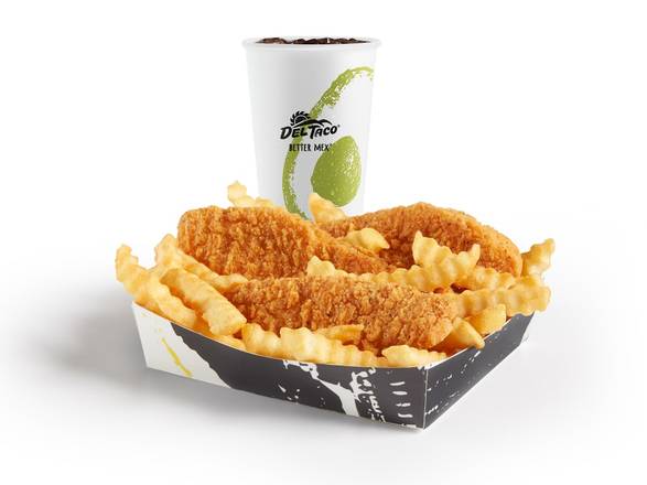 3PC. Crispy Chicken & Fries Box Meal