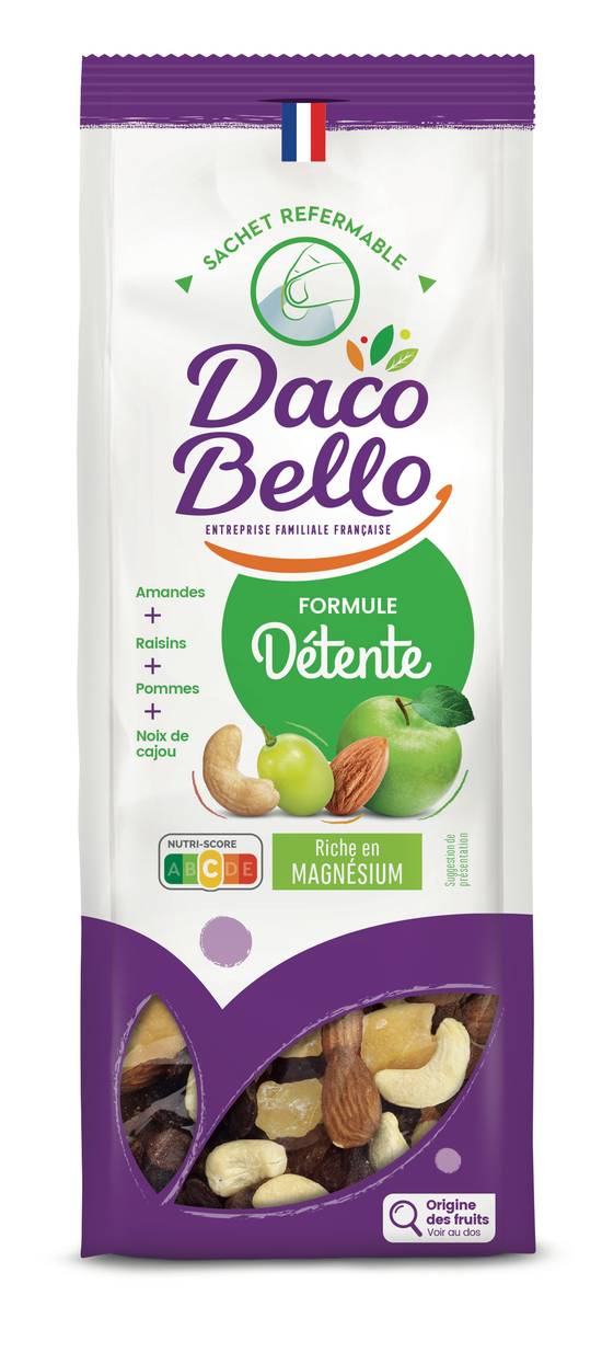 Daco Bello - Mélange de fruits secs et graines formule détente