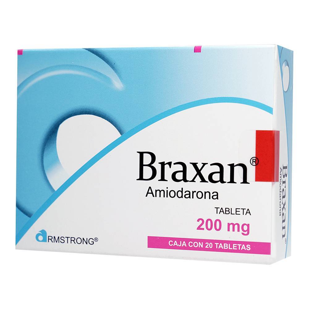 Armstrong braxan amiodarona tableta 200 mg (20 un)
