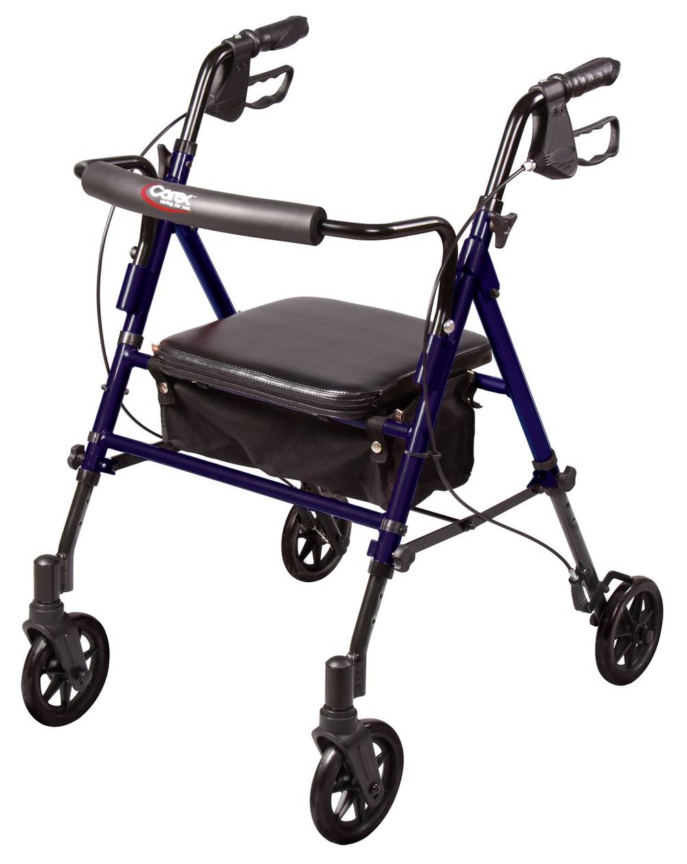 Carex Step N' Rest Rolling Walker With Seat