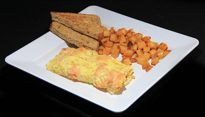 Smoked Salmon Omelet