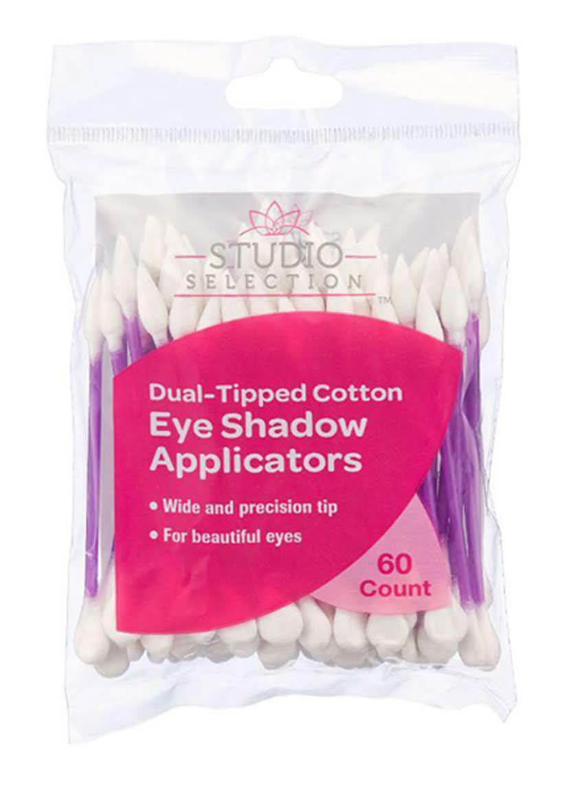 Studio Selection Dual-Tipped Cotton Eye Shadow Applicators 60 Ct