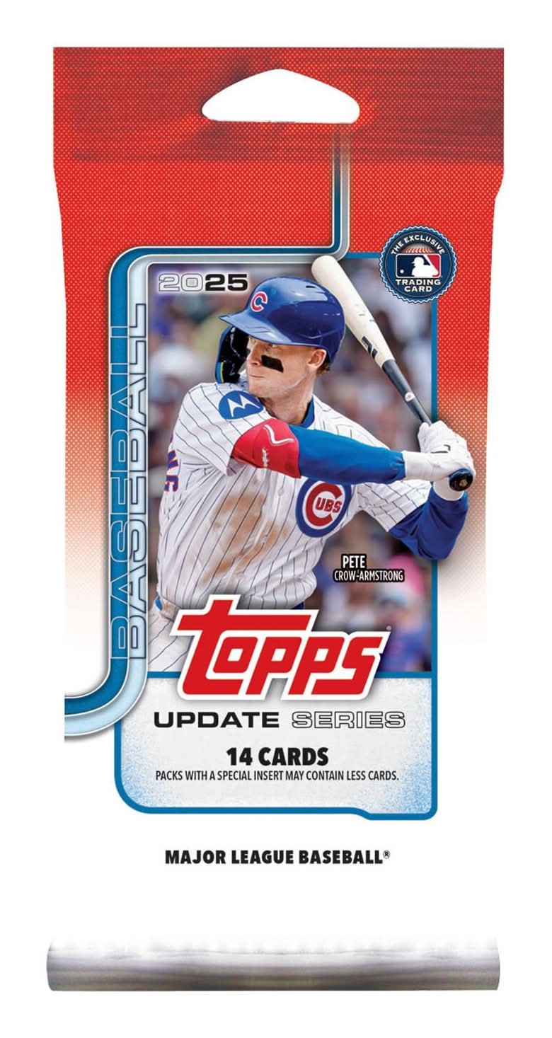 Mlb Topps Baseball Trading Card Foil Packs, Blind Packs, 14 Cards (Per Pack)