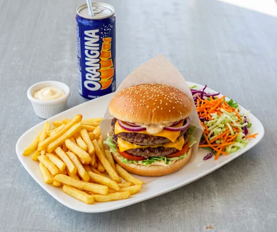 Menu le double burger