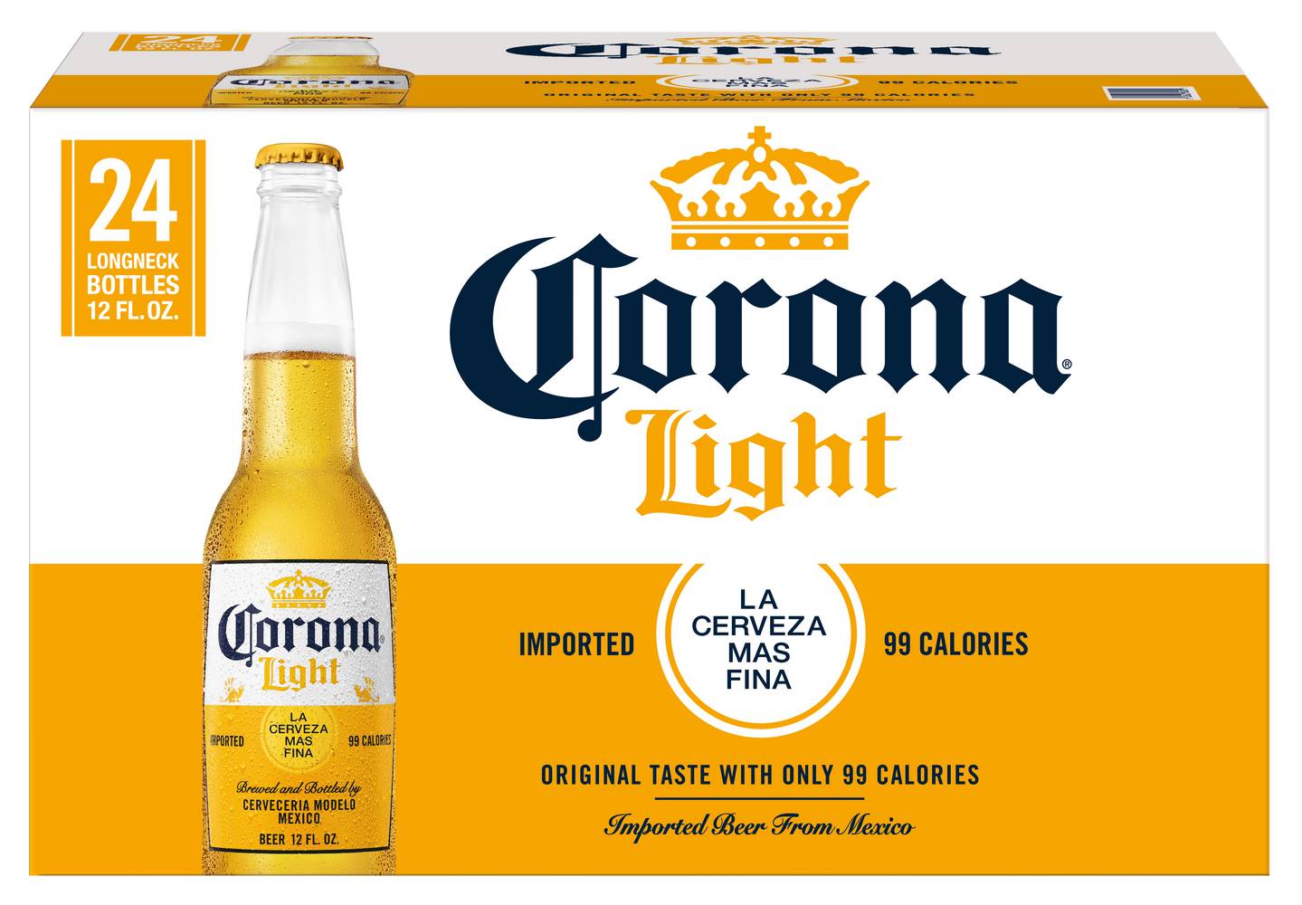 Corona Light Mexican Lager Beer (24 pack, 12 fl oz)