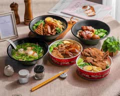 古早味 豬腳飯 腿庫飯 豬腳麵線