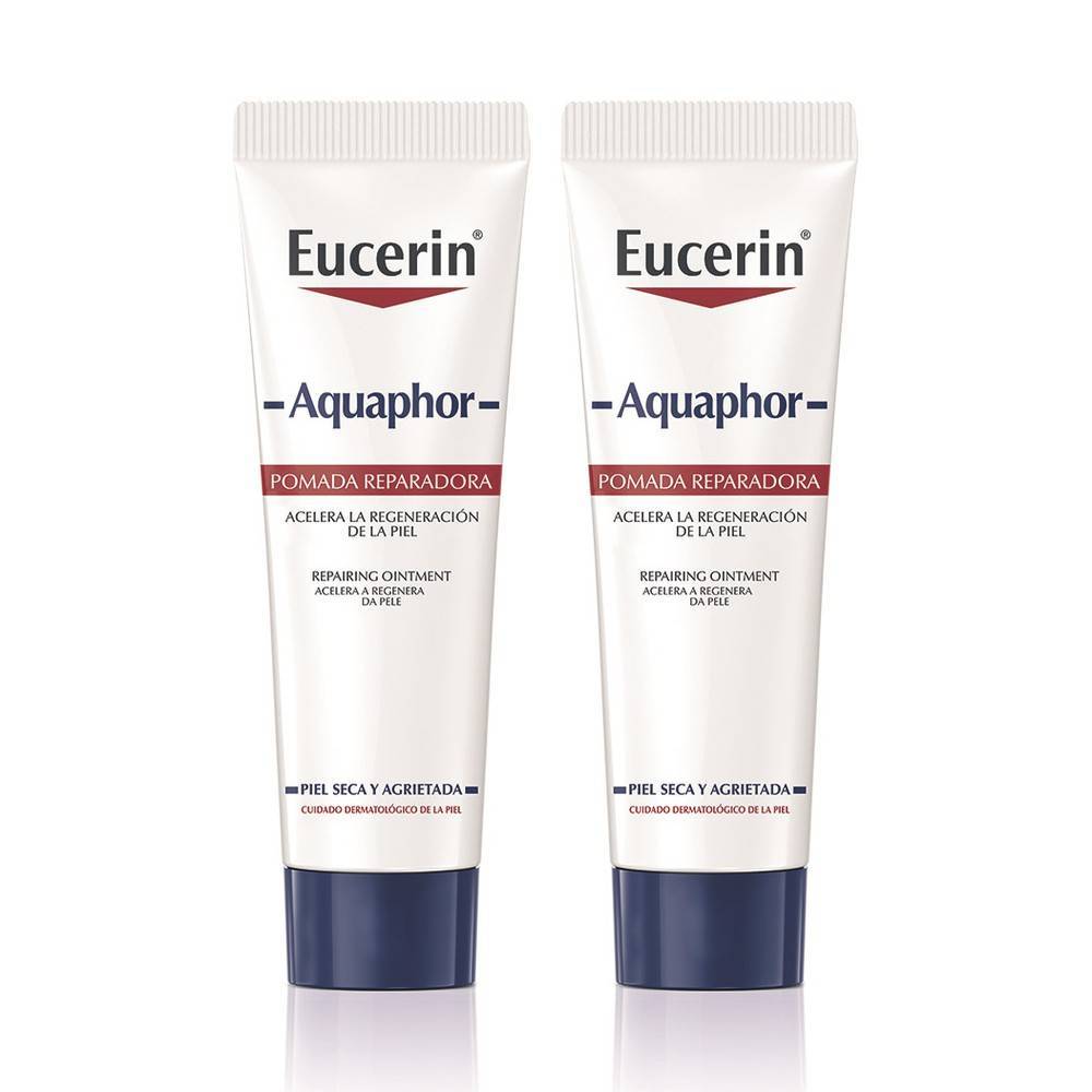 Eucerin · Pack pomada reparadora piel seca aquaphor (2 x 10 ml)