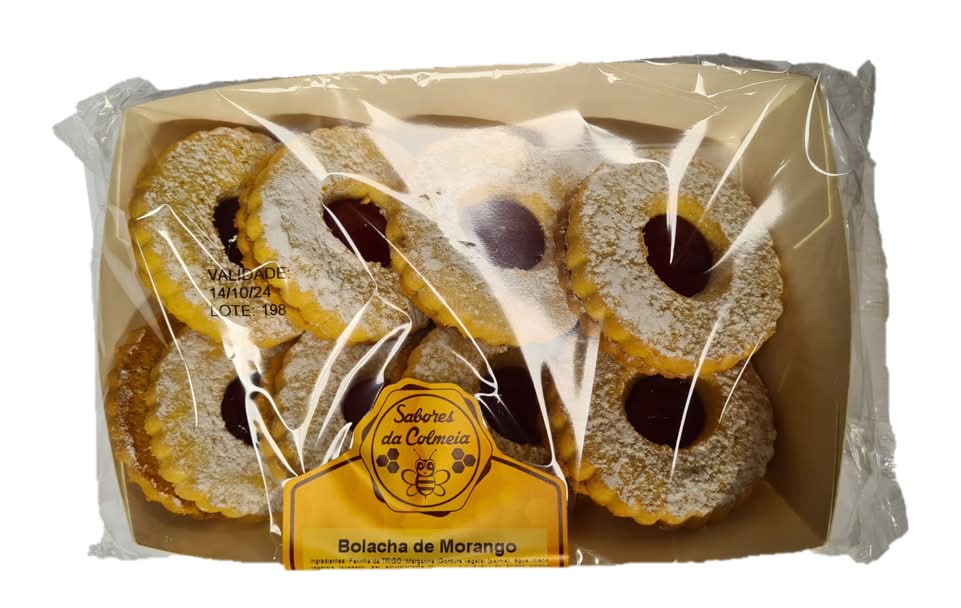 Bolachas de Morango Sabores da Colmeia 300 Gr