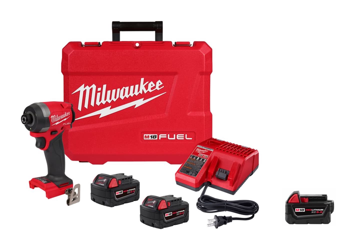 Milwaukee Impact Driver And Battery Bundle