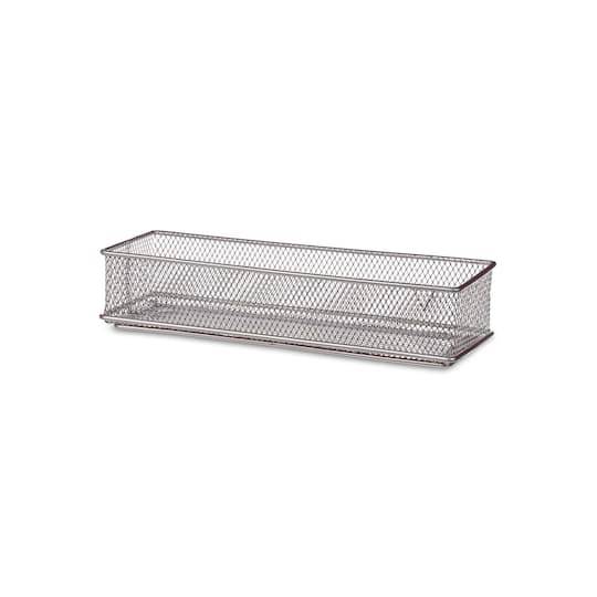 Design Ideas Meshworks Silver Epoxy Coated Steel Drawerstore Organizer