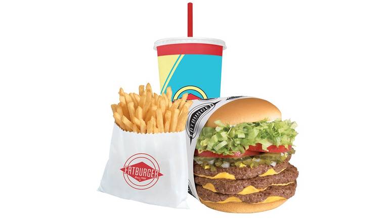 XXXL Fatburger (1.5lb) Meal