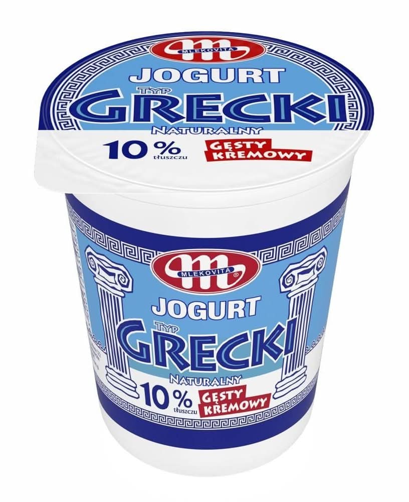 Mlekovita Jogurt naturalny 10% tł. typ grecki 400g