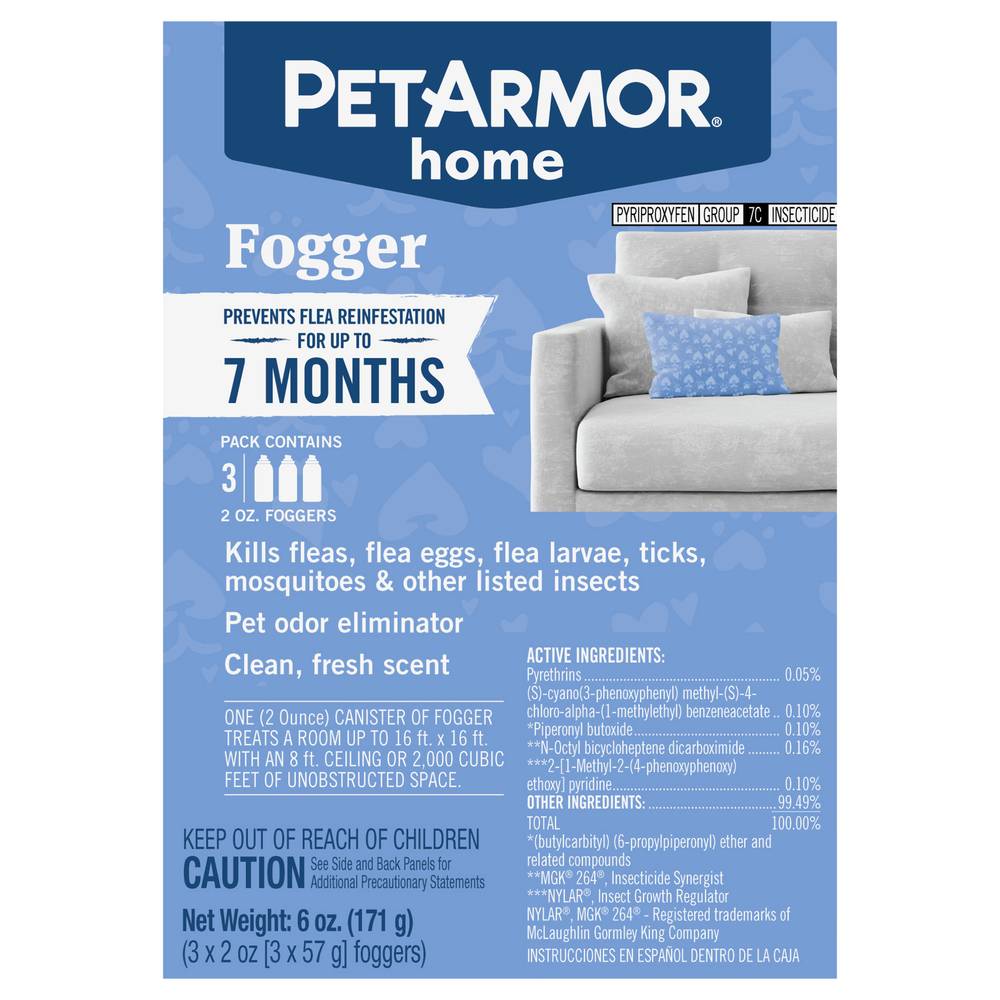 Petarmor Home Household Fogger, Flea and Tick Control