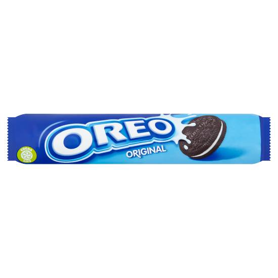 Oreo Original Chocolate Flavour Vanilla Sandwich Biscuits (154g)