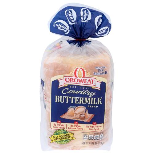 Oroweat / Arnold Country Buttermilk Bread
