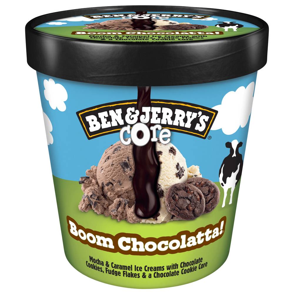 Ben & Jerry's Cookie Core Ice Cream (boom chocolatta!)