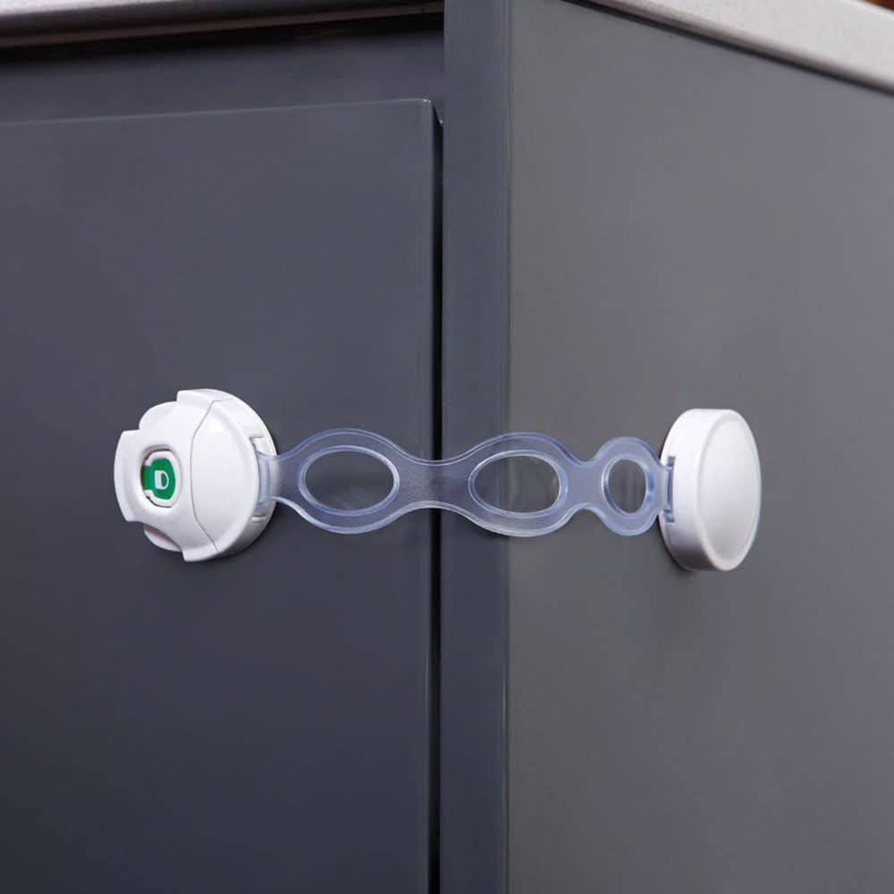 Dreambaby Ezy-Check White Plastic Safety Latch 1 Pk