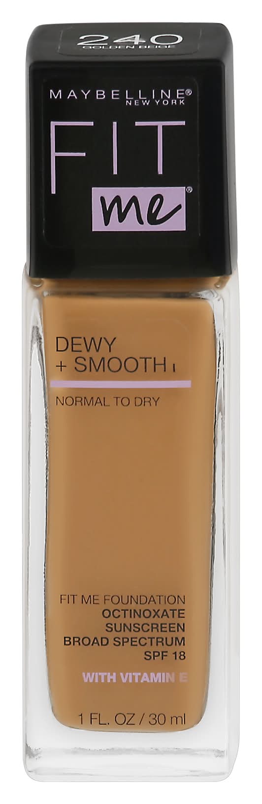Maybelline Fit Me Dewy & Smooth Normal To Dry (1.1 oz)