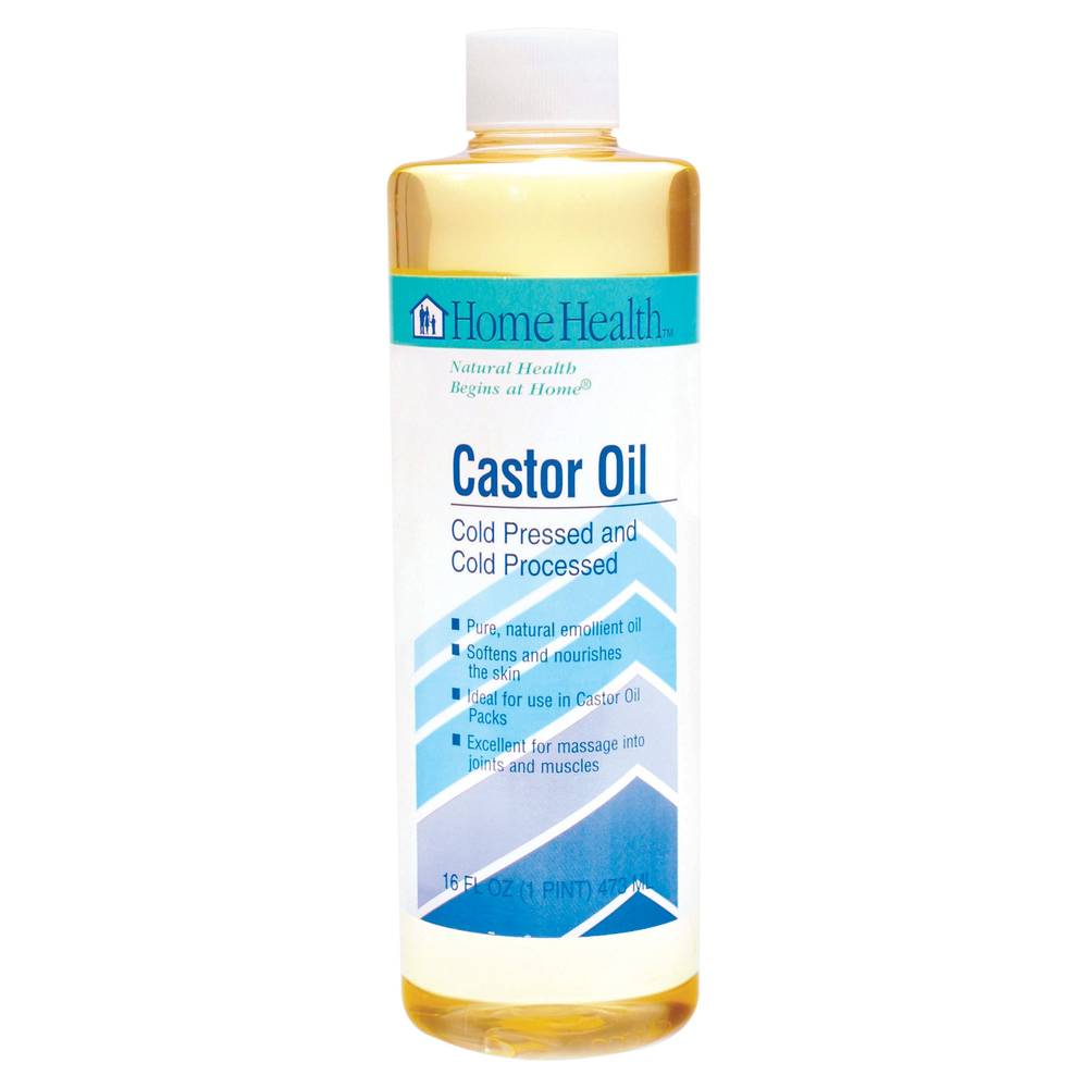 Pure Castor Oil - Cold-Pressed Natural Emollient - Softens & Nourishes The Skin (16 Fluid Ounces)