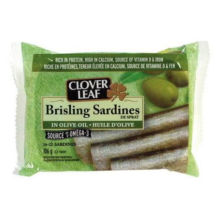Clover Leaf Brisling Sardines in Olive Oil (106 g)